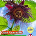 GIANT GRANADILLA - PASSIFLORA QUADRANGULARIS - FLOWERING CLIMBER - TROPICAL - COMPOSTABLE PACKET -15 SEEDS