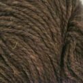 Pure 100% Sheep Wool Yarn - Untreated Undyed - Dark Brown 2ply 200g